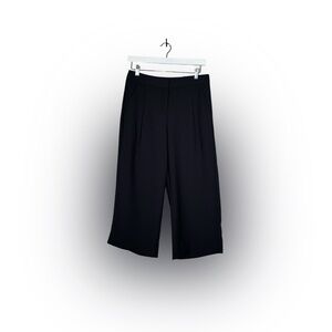 The Limited Black Wide‎ Leg Culotte Pants